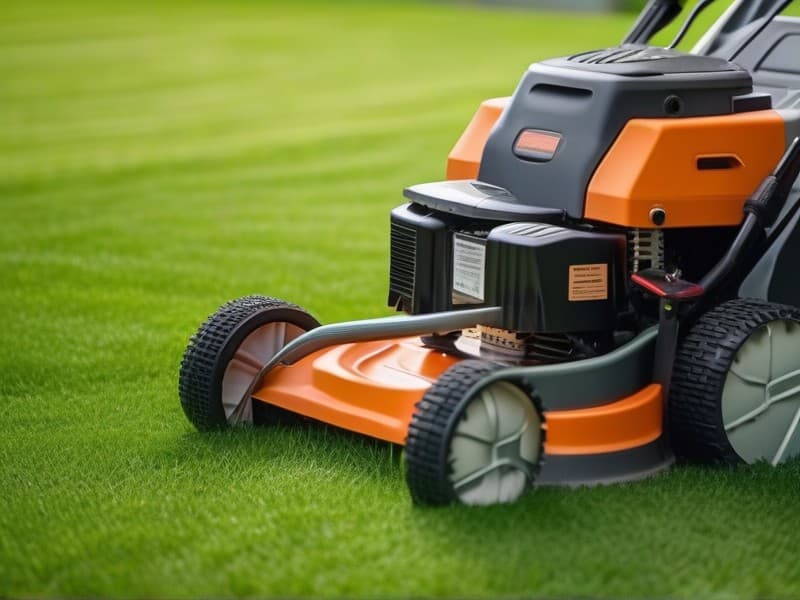 Modernes villa mit Garten