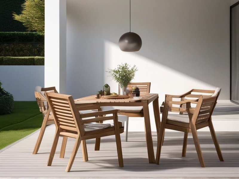 Modernes doppelhaushaelfte mit Garten