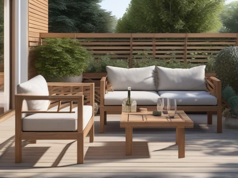 Modernes chalet mit Garten