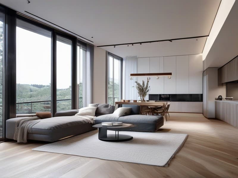 Moderne lagerfläche