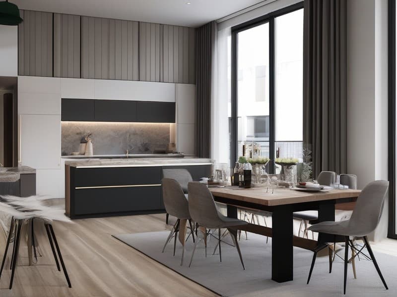 Moderne ladenlokalfläche